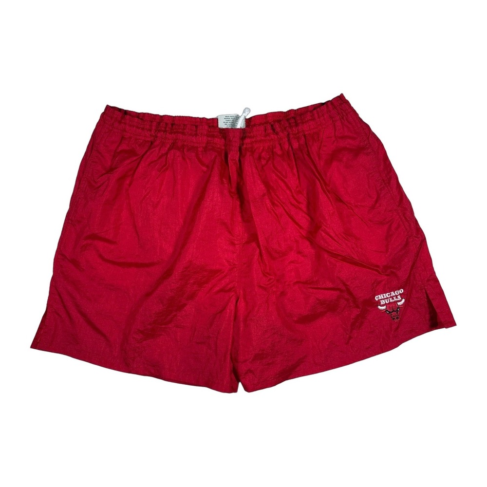 Lee Sport Chicago Bulls Nylon Basketball Shorts Red Men's Size XXL